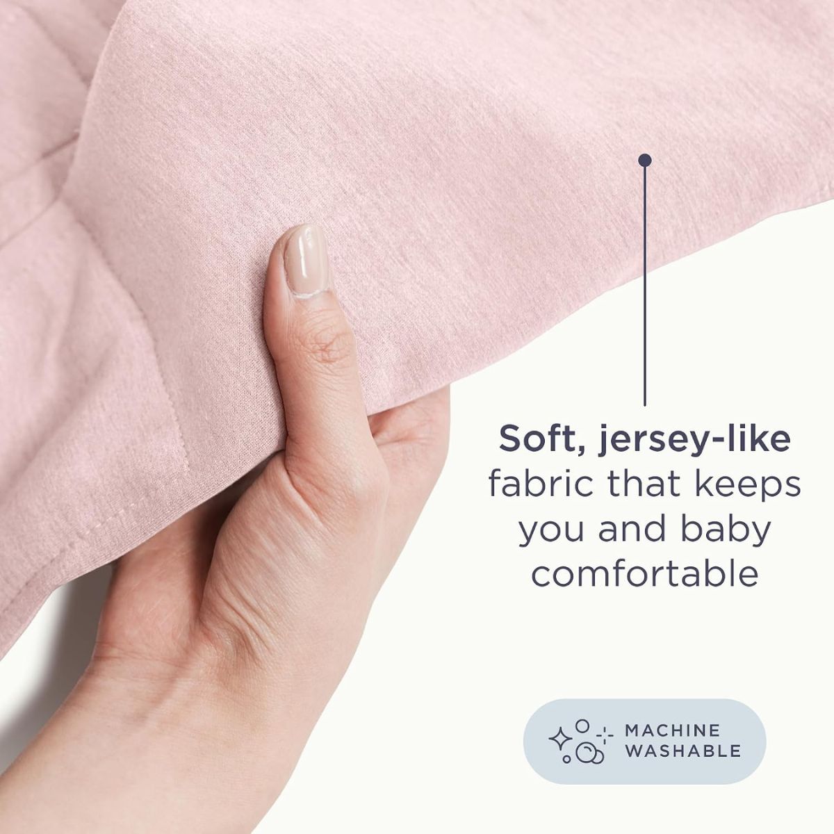 Ergobaby Embrace Newborn Baby Carrier 0-12M - Blush Pink - Soft, Ergonomic Support