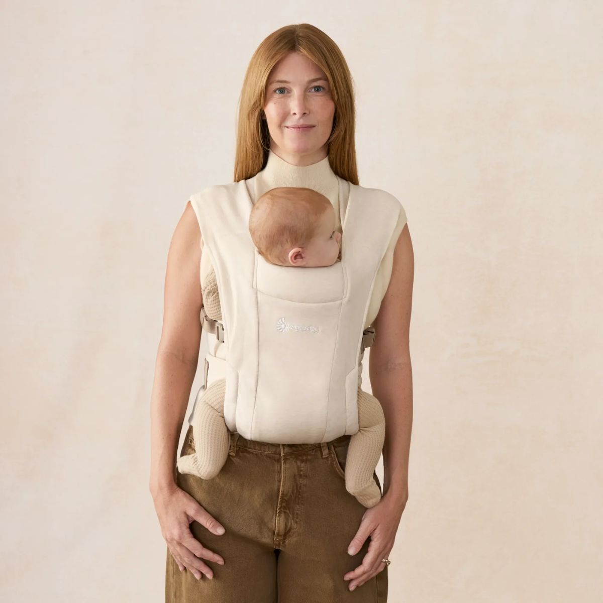Ergobaby Embrace Newborn Baby Carrier 0-12M - Cream - Simple & Comfortable Babywearing