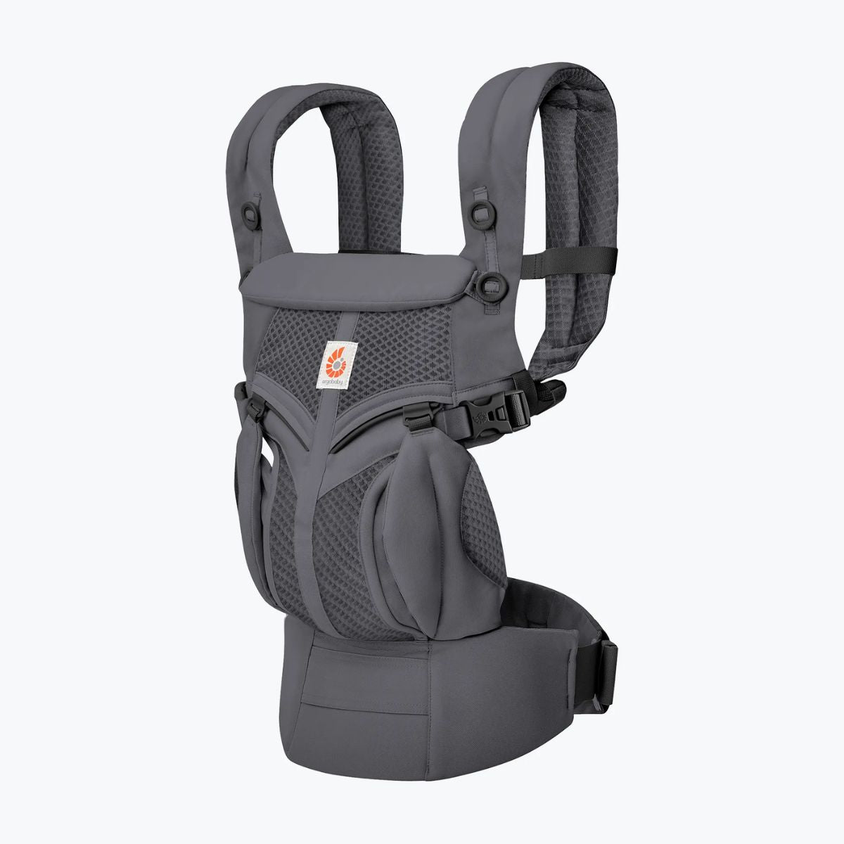 Ergobaby Omni Classic Newborn Baby Carrier 0-48M - Charcoal Grey - Secure & Comfortable Everyday Wear